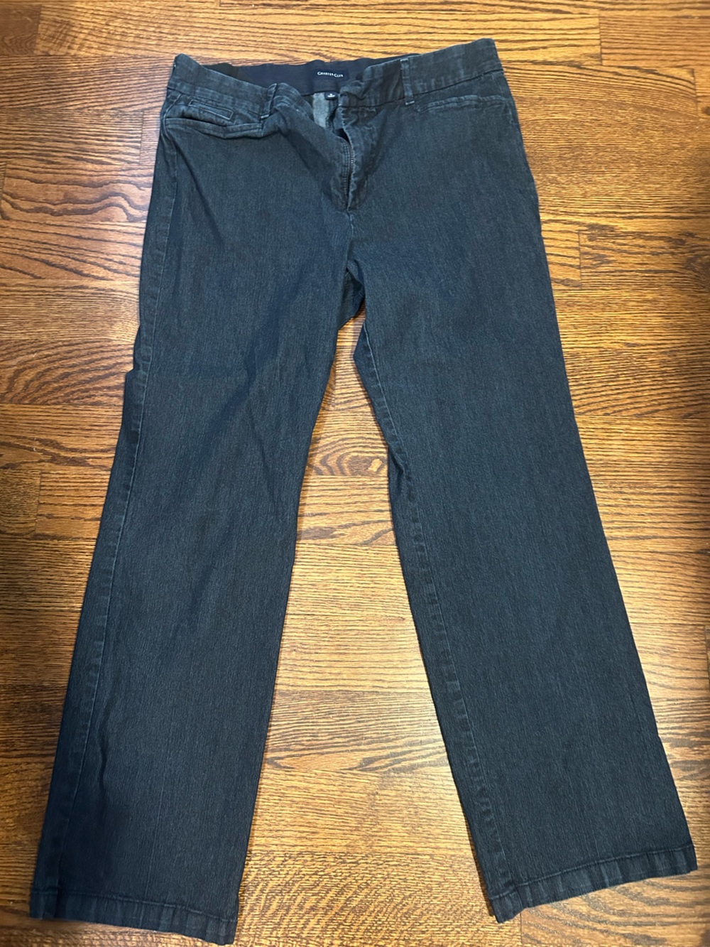 Charter Club Dark Wash Trouser Jeans